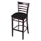 Holland Bar Stool Co 30" Bar Stool, Dark Cherry Finish, Black Vinyl Seat 314030DCBlkVinyl - alternate 1
